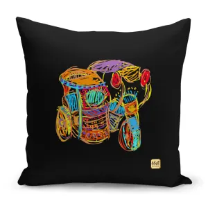 Bibsisita Pillow Case Square 20x20 - Tricycle