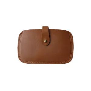 Leather Slim Card Case / Brown