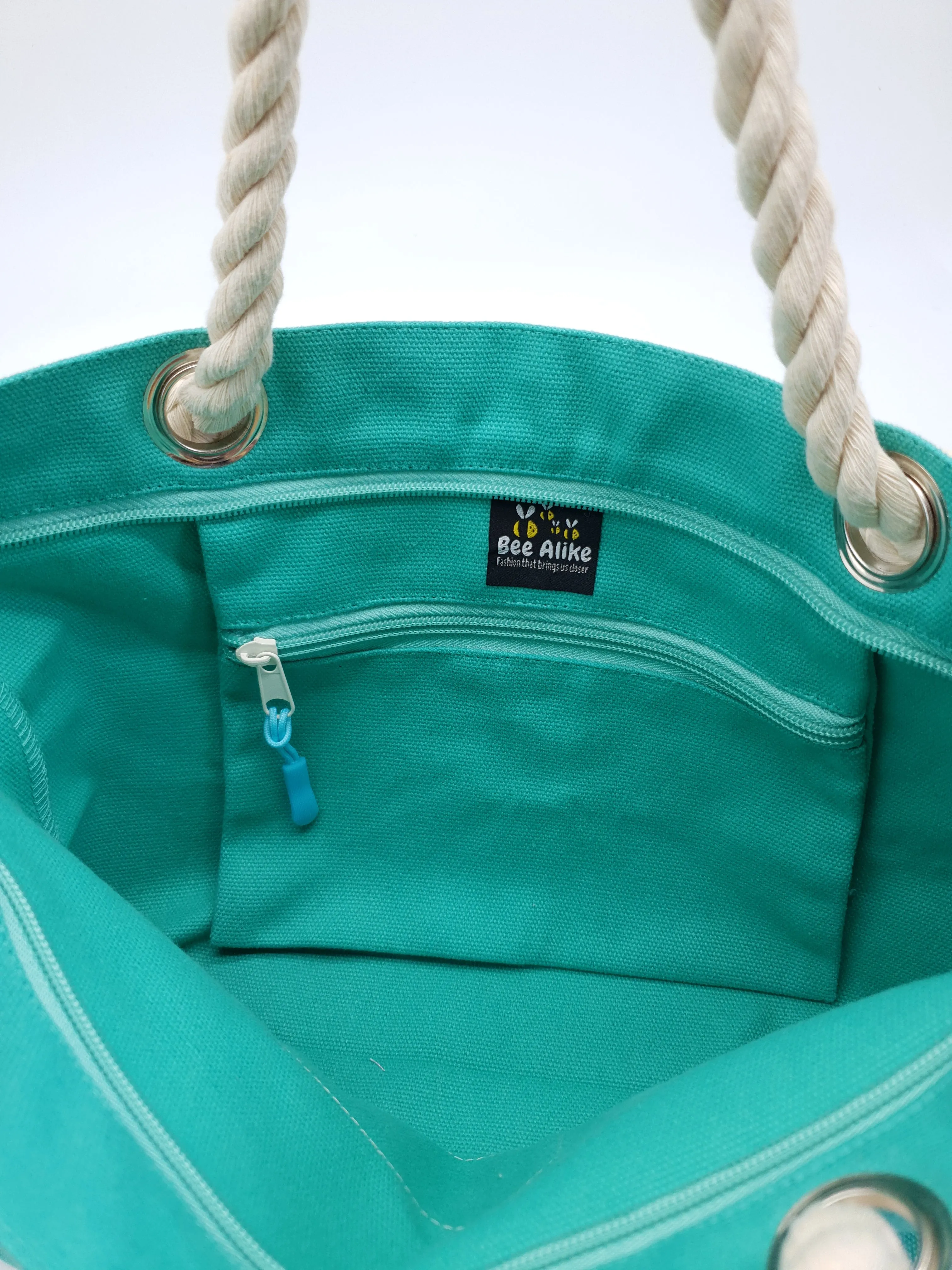 Mother and Daughter Matching Tote Bags