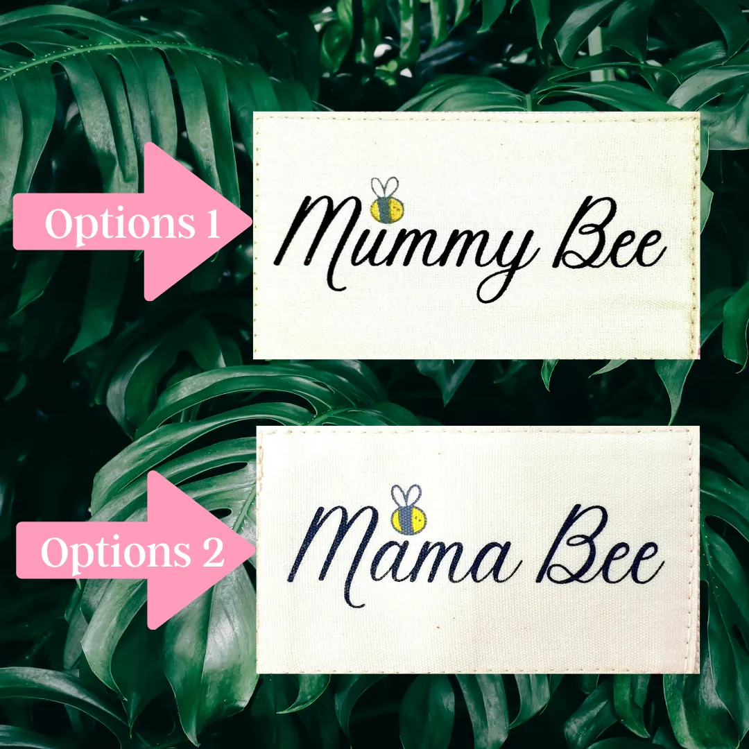 Mother and Daughter Matching Tote Bags