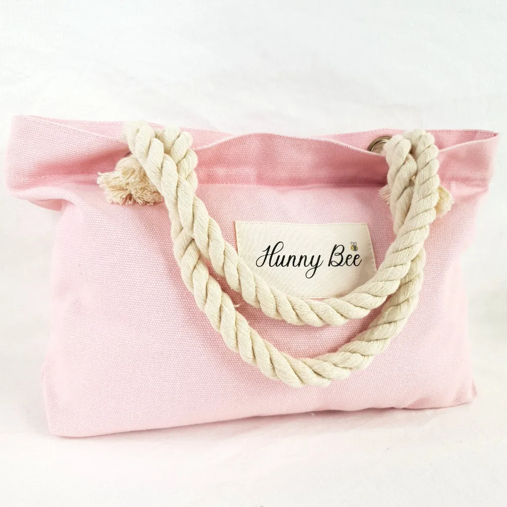 Mother and Daughter Matching Tote Bags